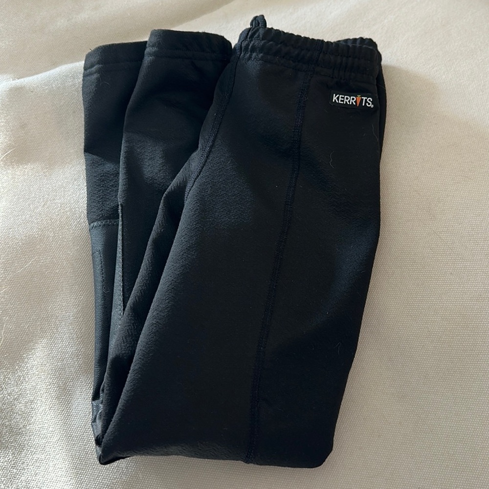 Kerrrits Fleece Lined Riding Pants Size Medium Black
